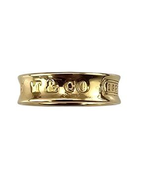 Tiffany & Co. 18K Yellow Gold 1837 Band Ring Size 6.75 #24623